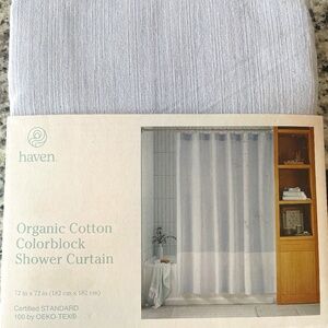 Organic Cotton Shower Curtain
